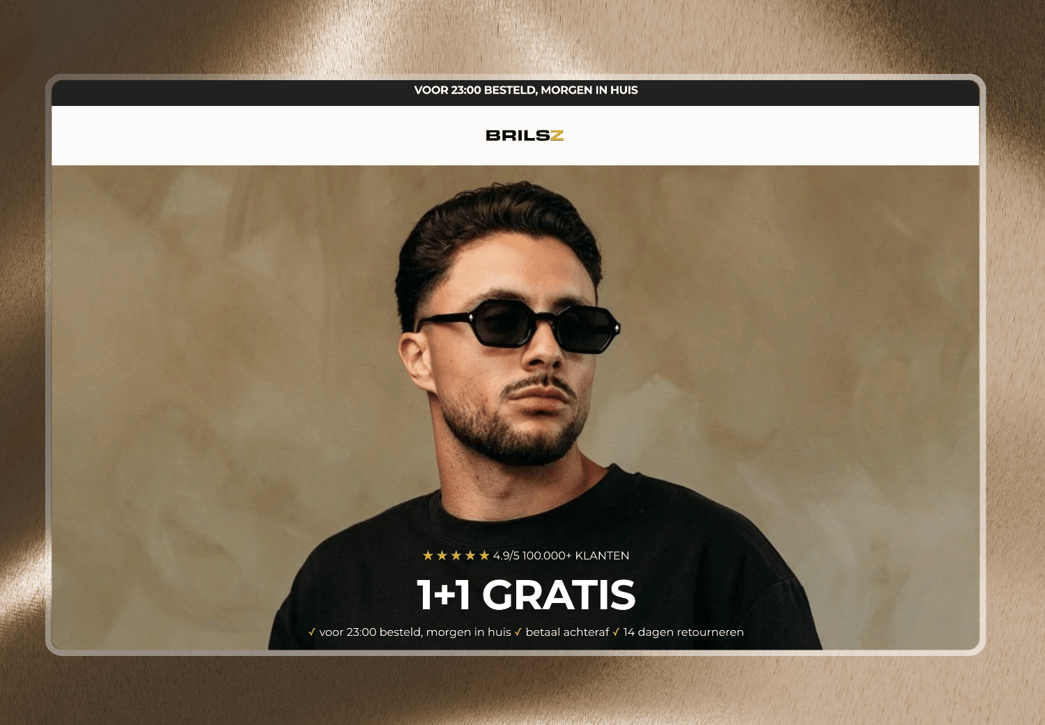 Brilsz website case